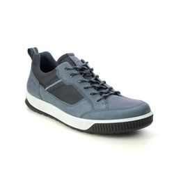 ECCO Casual Shoes - Navy leather - 501874/50595 BYWAY TRED GORE