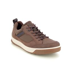 ECCO Casual Shoes - Brown leather - 501874/60511 BYWAY TRED GORE