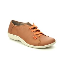 Begg Exclusive Comfort Lacing Shoes - Tan Leather  - SH049527 CINDY