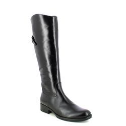 Gabor Knee High Boots - Black leather - 31.604.27 ANIMATE ABSOLUTE
