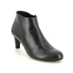Gabor Heeled Boots - Black leather - 35.850.27 FATALE