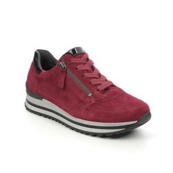 Gabor Trainers - Red suede - 76.528.68 NULON