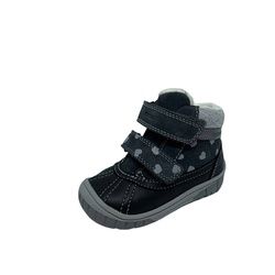 Geox Infant Girls Boots - Grey suede - B042LA/C9002 OMAR GIRL TEX