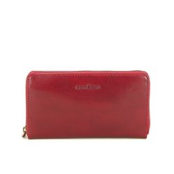Gianni Conti Purses & Wallets                        - Red leather - 9408106/50 ZIPAROUND