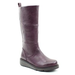 Heavenly Feet Knee High Boots - Purple - 1501/86 ROBYN  3