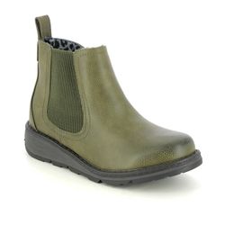 Heavenly Feet Chelsea Boots - Green - 3002/90 ROLO    4