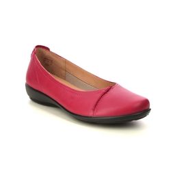 Hotter Pumps - Red leather - 10313/80 ROBYN 2 WIDE