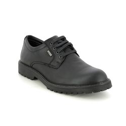 IMAC Casual Shoes - Black leather - 0908/2420011 CLINT LACE TEX