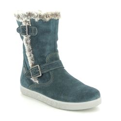 IMAC Girls Boots - Navy suede - 0028/7030013 HOLLY FUR TEX