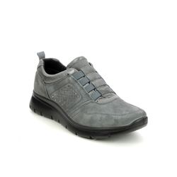 IMAC Comfort Slip On Shoes - Grey suede - 6321/5955018 KATIA