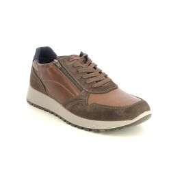 IMAC Casual Shoes - Brown leather - 2381/11676009 SARO   ZIP