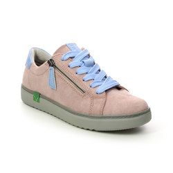 Jana Comfort Lacing Shoes - Rose pink - 23780/20588 DURLO VEGAN WIDE