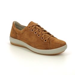 Legero Comfort Lacing Shoes - Tan Suede - 2000161/3010 TANARO 5 STITCH
