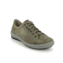 Legero Comfort Lacing Shoes - Khaki Suede - 2000161/7500 TANARO 5 STITCH