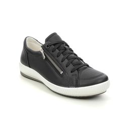 Legero Comfort Lacing Shoes - Black White - 2000162/0100 TANARO 5 ZIP