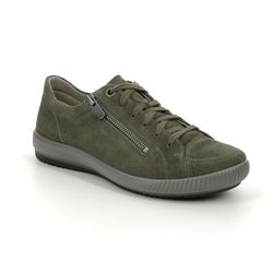 Legero Comfort Lacing Shoes - Khaki Suede - 2000162/7500 TANARO 5 ZIP