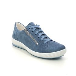 Legero Comfort Lacing Shoes - Denim Suede - 2000162/8620 TANARO 5 ZIP