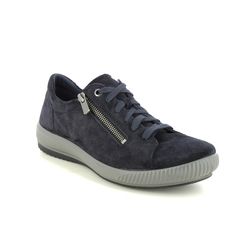Legero Comfort Lacing Shoes - Navy Suede - 2001162/8000 TANARO 5 ZIP