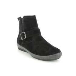 Legero Ankle Boots - Black suede - 2009603/0000 TANARO BUCK GTX