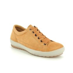 Legero Comfort Lacing Shoes - Yellow Suede - 00820/63 TANARO STITCH