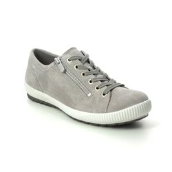 Legero Comfort Lacing Shoes - LIGHT GREY SUEDE - 00818/29 TANARO ZIP