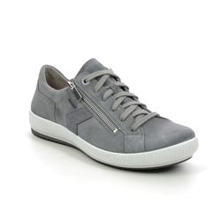 Legero Comfort Lacing Shoes - Grey Suede - 2000163/2910 TANARO5 ZIP GTX