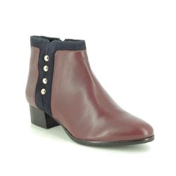 Lotus Ankle Boots - Tan Leather - ULB168/11 ROSA