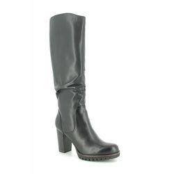 Marco Tozzi Knee High Boots - Black leather - 25631/23/002 BULLALONG