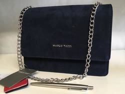 Marco Tozzi Handbags - Navy Nubuck - 61006/24/803 LANELLE CHAIN