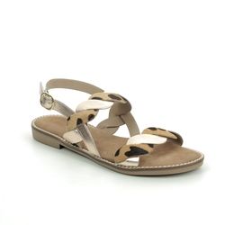 Marco Tozzi Flat Sandals - Rose Gold - 28130/24/532 NEW DIAMOND
