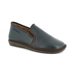 Nordikas Slippers & Mules - Navy leather - 663 NOBLE
