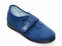 Padders Slippers - Blue - 0447-29 CAMILLA EE FIT