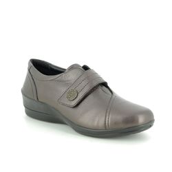 Padders Comfort Slip On Shoes - Metallic - 0252-19 SIMONE 3 E-EE