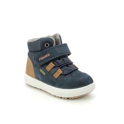 Primigi Infant Boys Boots - Navy suede - 2857100/ BARTH BUNGEE GTX