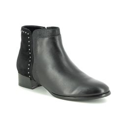 Regarde le Ciel Ankle Boots - Black leather - 4620/30 CRISTION 25