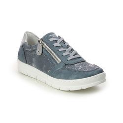 Remonte Comfort Lacing Shoes - Blue - D5831-12 RAVENNASTRE ZIP