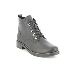 Remonte Lace Up Boots - Black leather - D8370-01 PEACHY