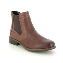 Remonte Chelsea Boots - Brown leather - D0F70-22 PEECHLAP