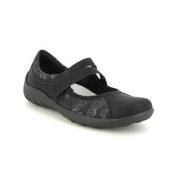 Remonte Mary Jane Shoes - Black - R3510-03 LIV MARY JANE