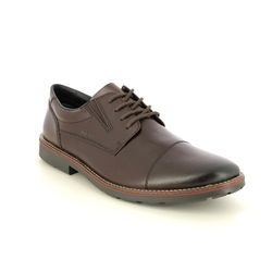 Rieker Smart Shoes - Brown leather - 15320-25 BRAVE CAP