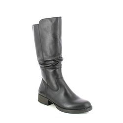 Rieker Mid Calf Boots - Black leather - Z9563-00 INDAFIT MID