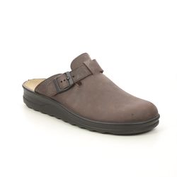 Westland Slippers & Mules - Brown leather - 26265/348380 METZ   VILLAGE