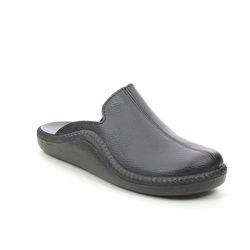 Romika Westland Slippers & Mules - Black leather - 20602/96100 MONACO MOCASSO