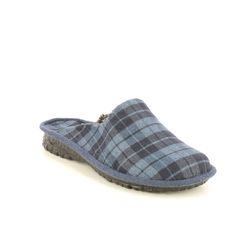 Westland Slippers & Mules - Navy - 15257/440501 TOULOUSE MIKADO