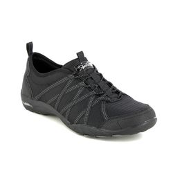 Skechers Comfort Lacing Shoes - Black - 100279 ARCH FIT BREATH