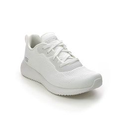 Skechers Trainers - White - 32504 BOBS SQUAD