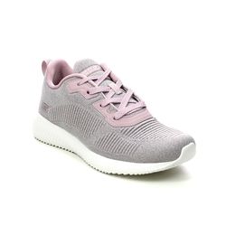 Skechers Trainers - Mauve - 117074 BOBS SQUAD GHOST STAR