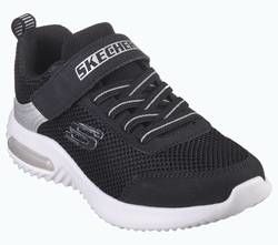 Skechers Boys Trainers - Black Silver - 403748L BOUNDER