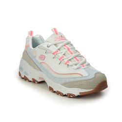 Skechers Trainers - Natural - 149589 DLITES BOLD VIEWS