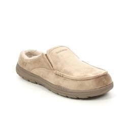 Nominal combinación enfocar Skechers Expected X Verson 66444 TAN Tan slippers